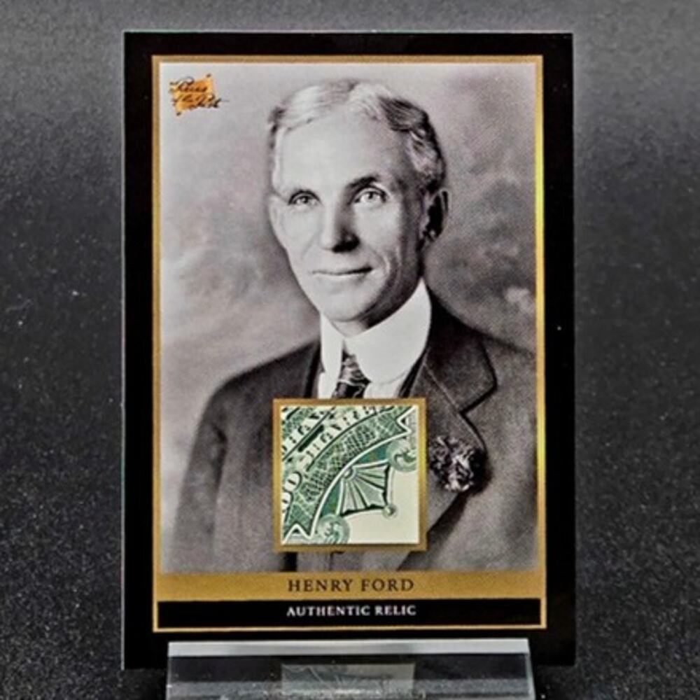 Authentic Henry Ford Owned Stock Certificate Relic Piece of History